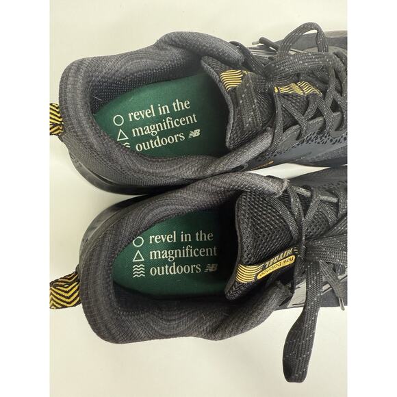 New Balance DynaSoft Nitrel v5 GTX Running Shoe Mens 12 4E Black Mesh Low Trail - Picture 9 of 11